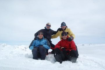 Monte Faraut In vetta 