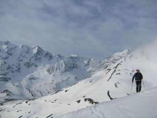 ...in salita...