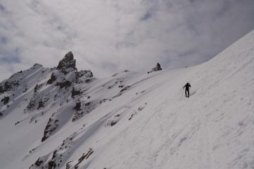 arrivo al collet du jumelles sud