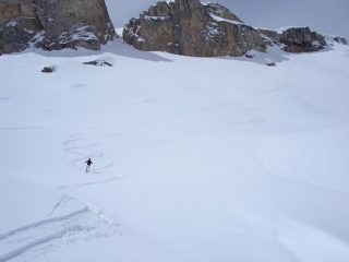 Curve sotto la bassa di Terrarossa