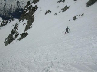 Cercando le zone sciabili del canale