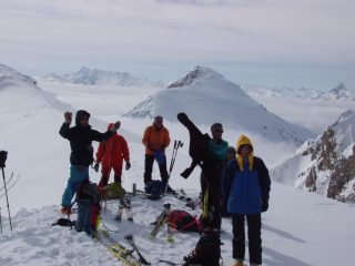 In punta con lo Chaberton
