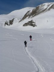 salendo nel Vallon du Crachet (25-4-2009)