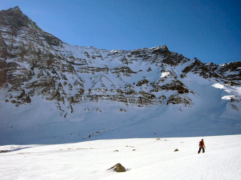 l'itinerario è a destra sopra la testa di Jerome