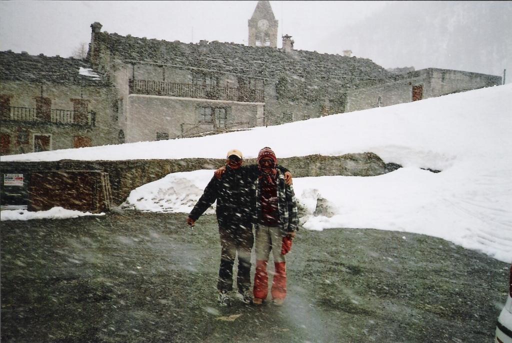 arrivati a Chiesa con don Cornelio