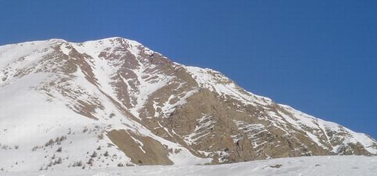 la parte alta del canale