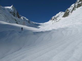 Vecchie e nuove slavine nel Vallone di Collalunga