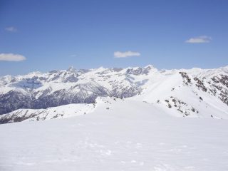 Eccezionale innevamento in cima