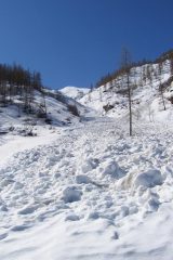 Valangone e cima sullo sfondo