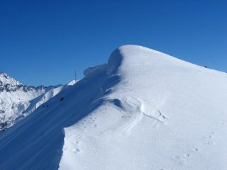 La cresta finale....