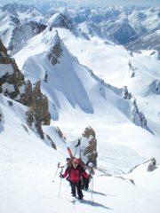 Salita nel canale sud