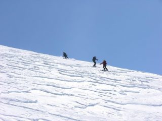 inizio della deiscesa