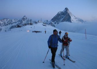 Direzione colle del Breithorn..!