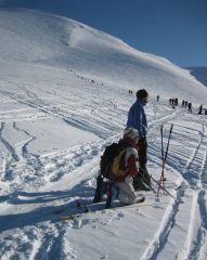 Momento di riflessione 2 prima della salita...