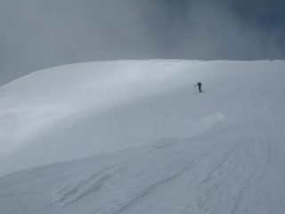 Arrivo in vetta