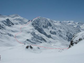 M.Pasquale itinerario di discesa