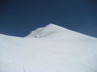 tratto finale della salita in prox del colletto della Rognosa e vetta