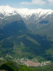 Ormea ed il Pizzo dalla cima dell'Armetta