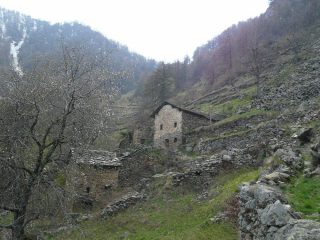 Pendio e cresta salita.