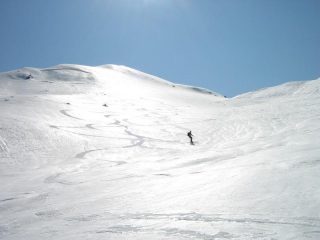 Discesa nella parte alta