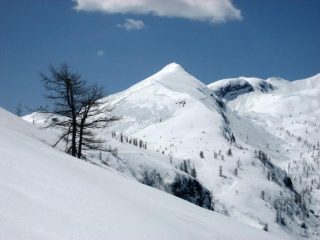 Il Torrione di Lagoscuro con le sue valanghe a lastroni!!