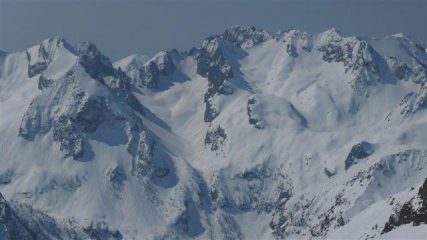 Vallone del Prefouns a sx e vallone Margiola a dx