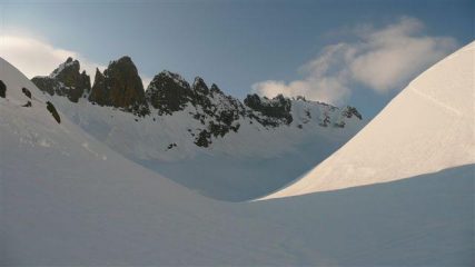 Cresta Savoia dal vallone della Margiola