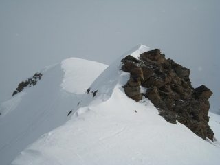 Quota 3300mt raggiunta sulla cresta