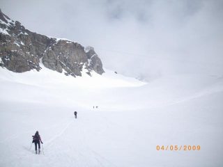 verso punta Indren