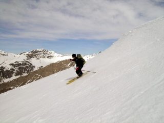 Discesa parte alta, ore 10,30