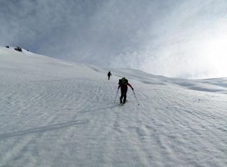Alla quota di 2500m si vede la cima