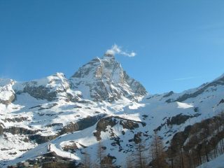 sopra a Cervinia