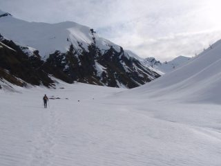 Vallone di Sustra in fondo la Losetta