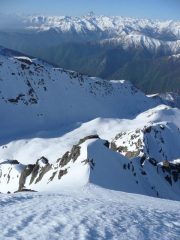 muro finale visto dall'alto