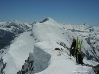 dalla cima verso lo Chab