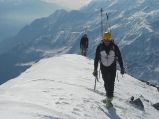 arrivo in vetta