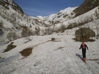 Il vallone di salita