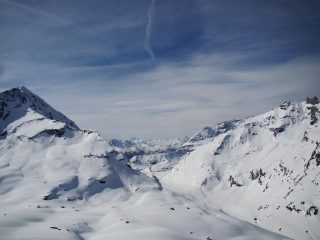 Tanta neve nel vallone delle Savine!!!