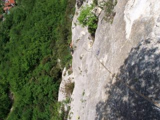 ..il traverso del terzo tiro.