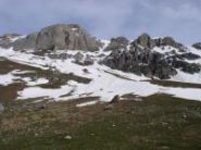 il canale delle Colme percorso in salita