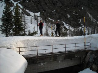 ponte a metà del piano
