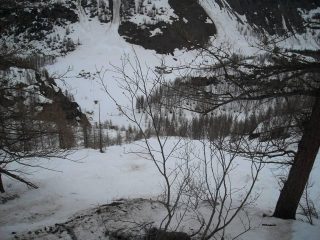 tratto salito di fronte al Bricco