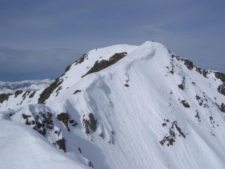 cresta finale dall'anticima
