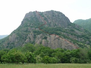 Roccabianca, percorso.