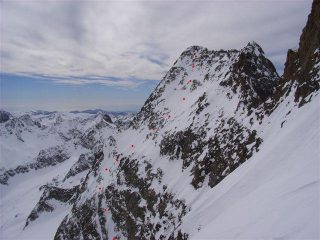 ITINERARIO IN UNA   FOTO DEL 8.3.09