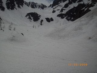 un vallone fatto apposta per lo sci alpinismo