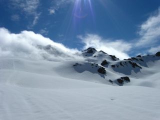 Bei pendii a bordo pista...