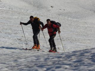 Massimo e Ivo quasi a Colla Bauzano