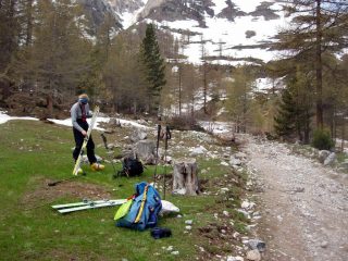 La neve al Pian della Fonderia