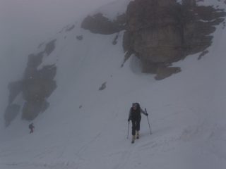 Nel canalino del Thabor